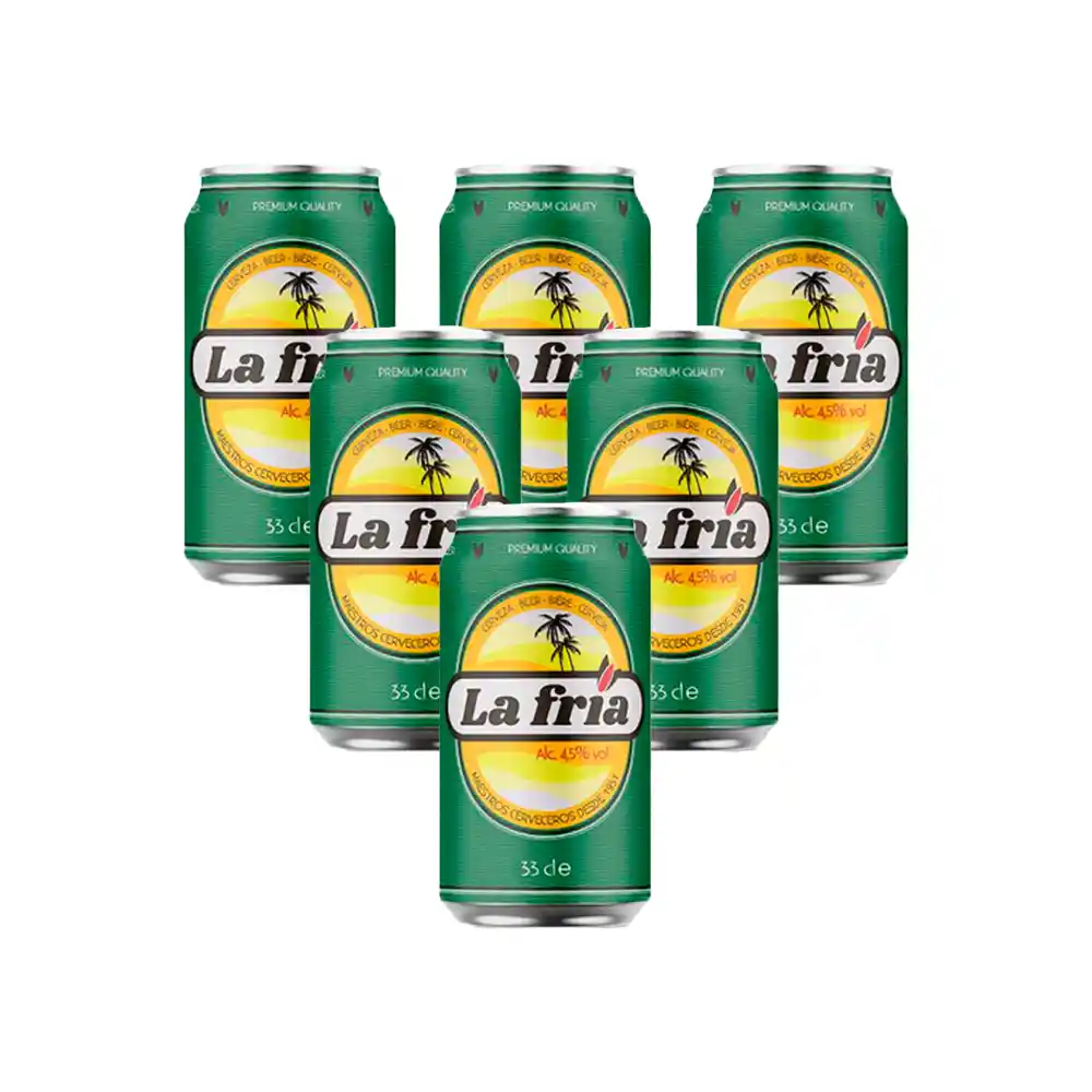 CERVEZA LAFRIA (Paq 6)