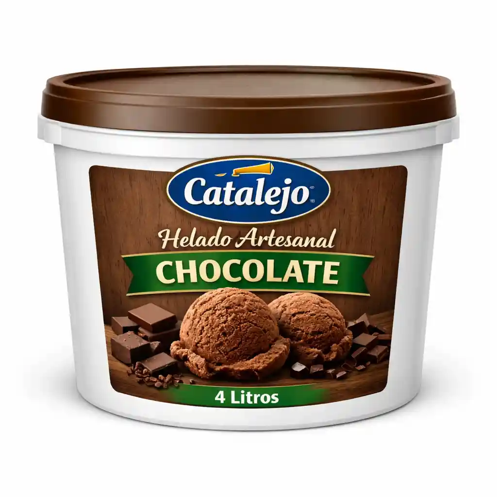 HELADO CUBETA (4 Lts)