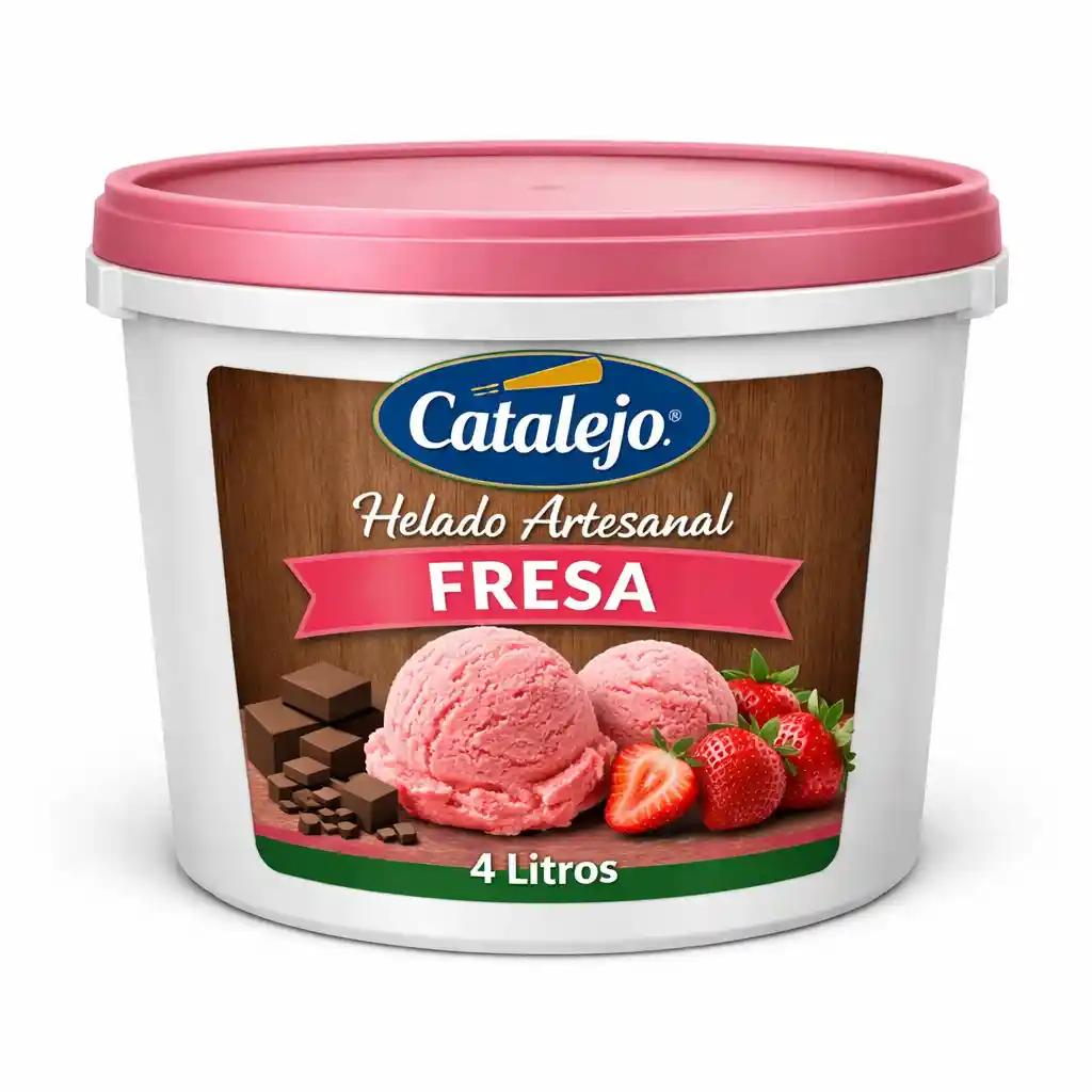 HELADO CUBETA (4 Lts)
