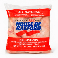 MUSLOS DE POLLO  (4.54 KG - 10 LB)